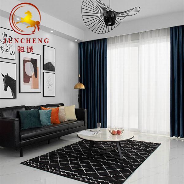 Tela de terciopelo para cortinas decorativas