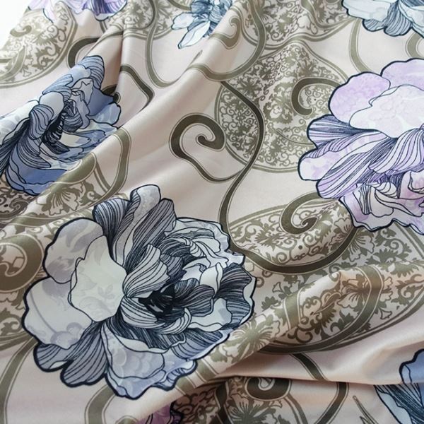 Tela de terciopelo de diseño