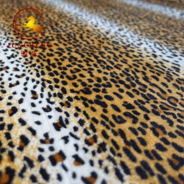 Tela Minky de leopardo
